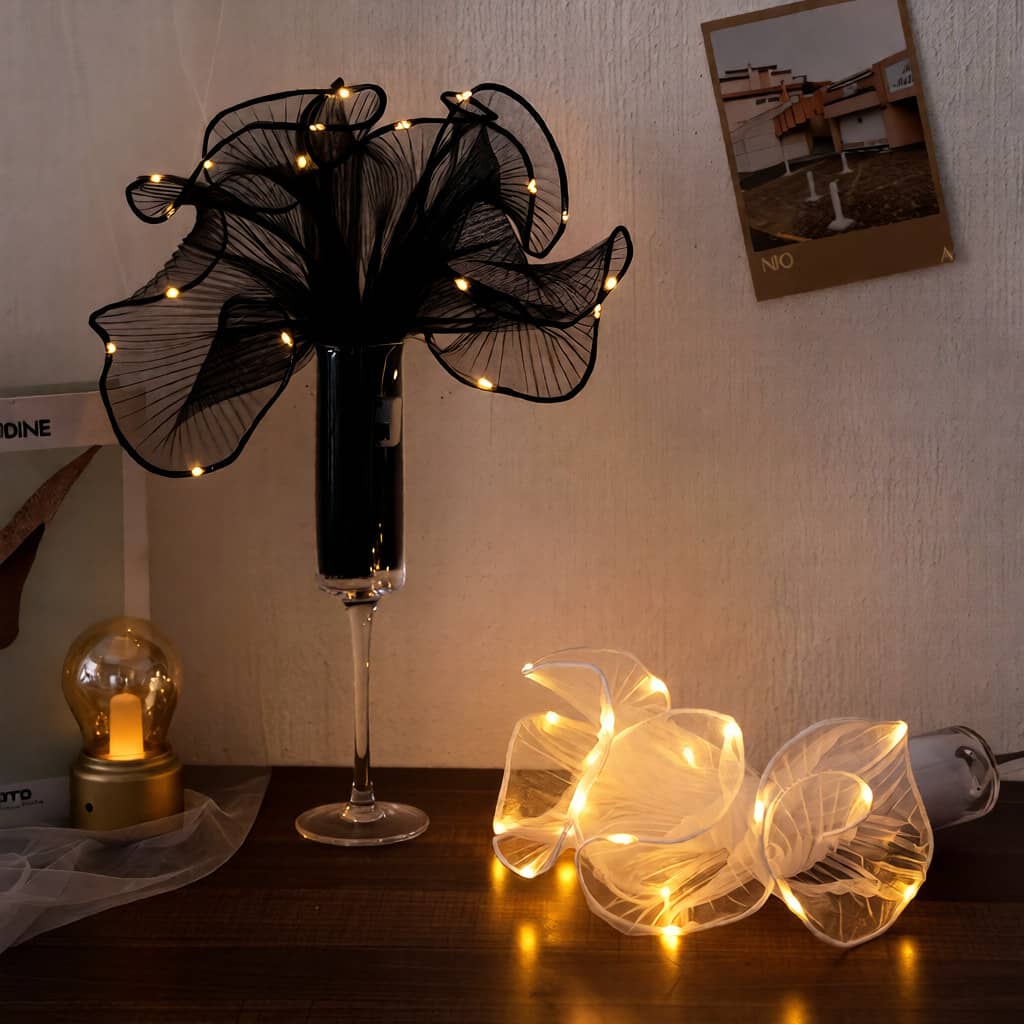 Starlight Net Ruffle Mesh 2-Meter