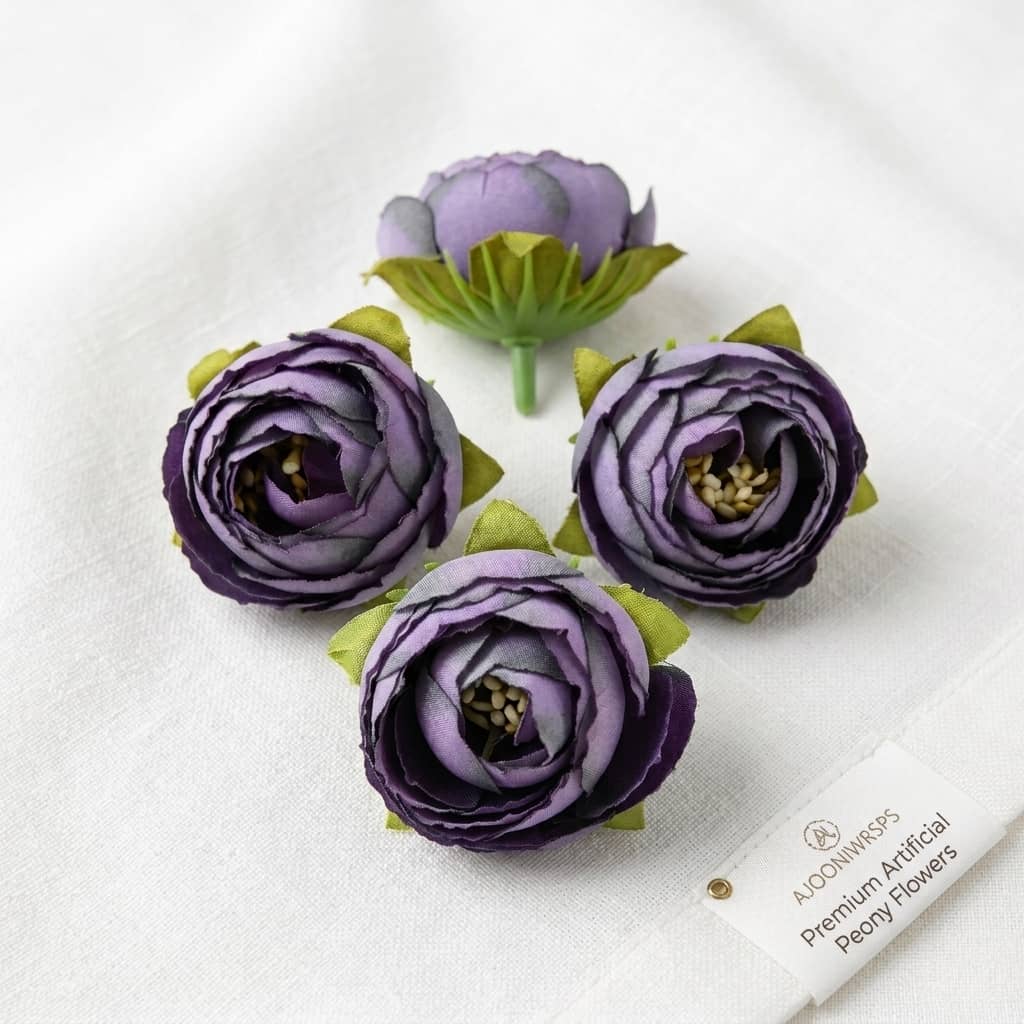 Cute Little Peony Artificial Flower