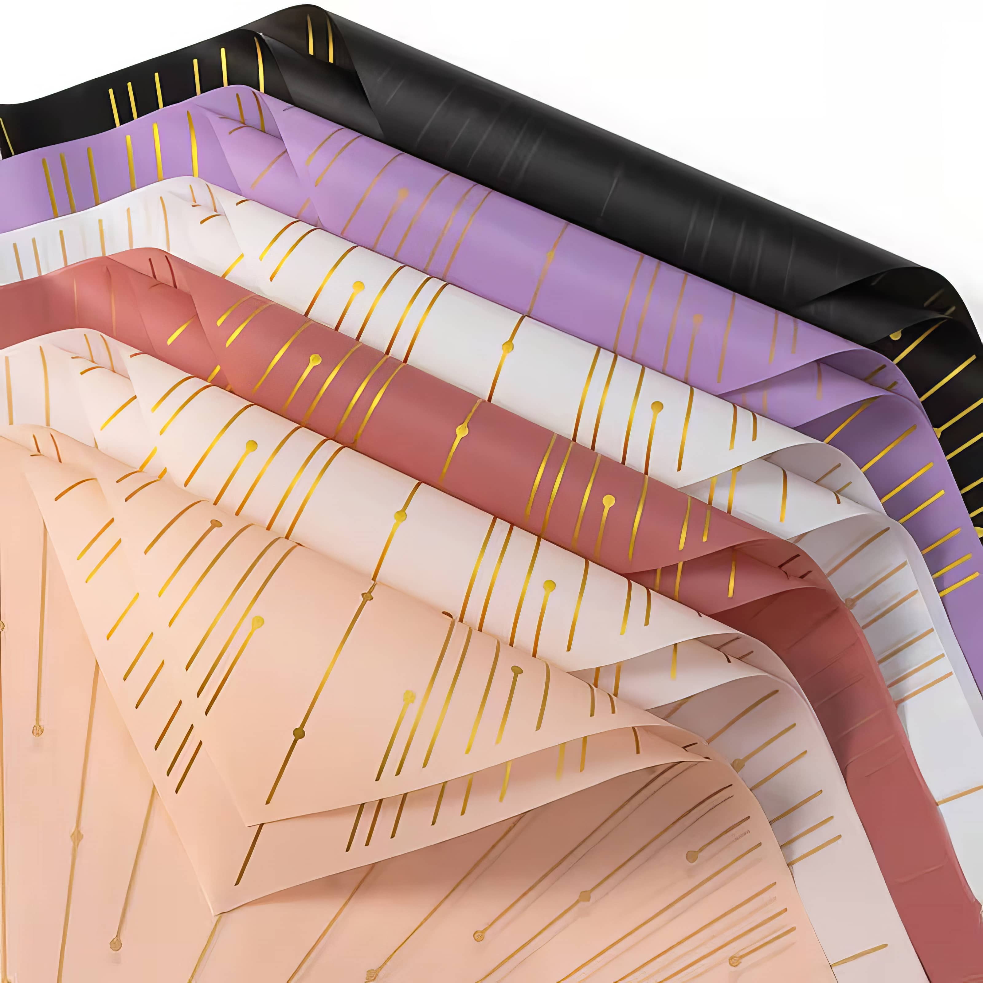 Golden Lines Of Destiny Bouquet &amp; Gift Wrap