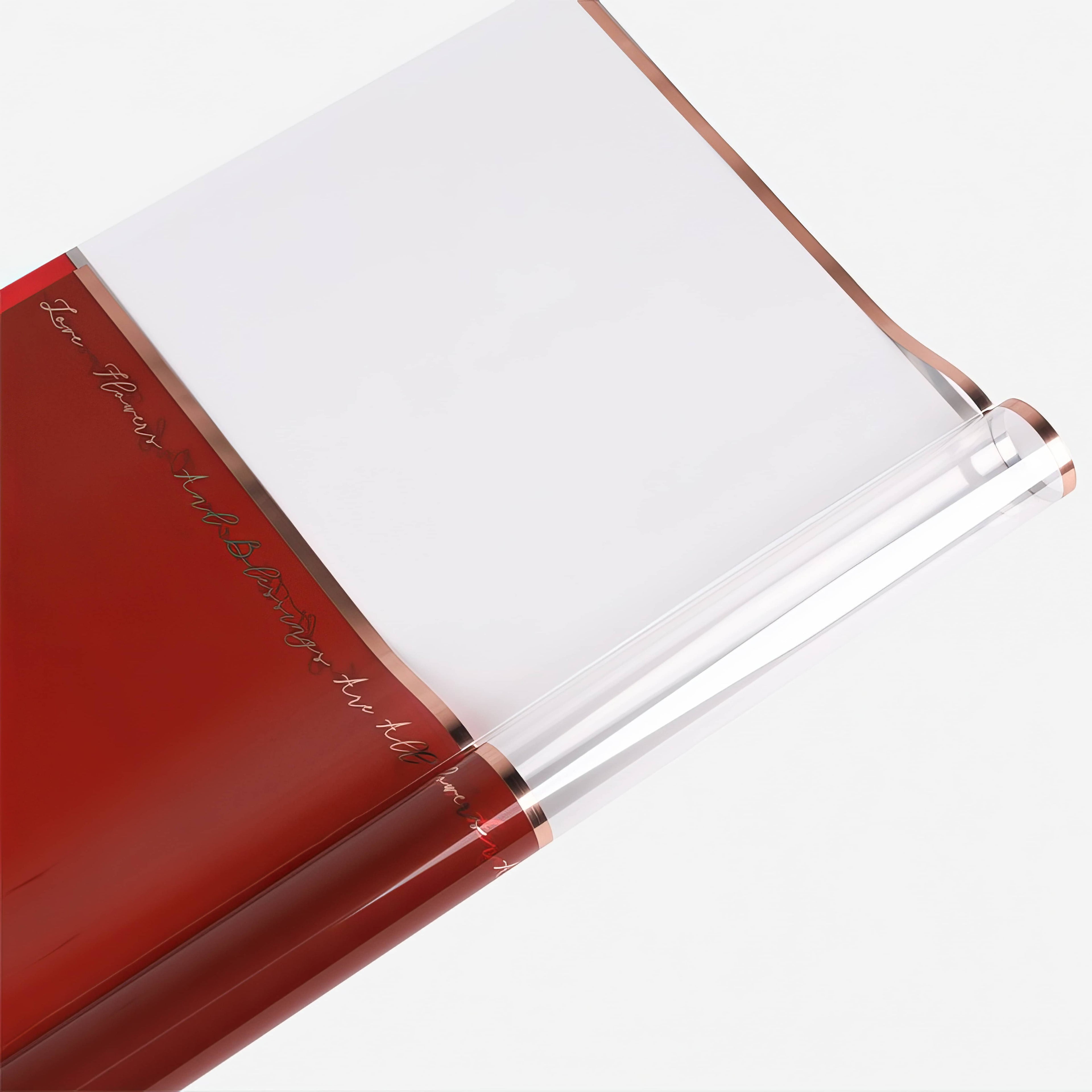 Love & Blessings Transparent Bouquet Wrap