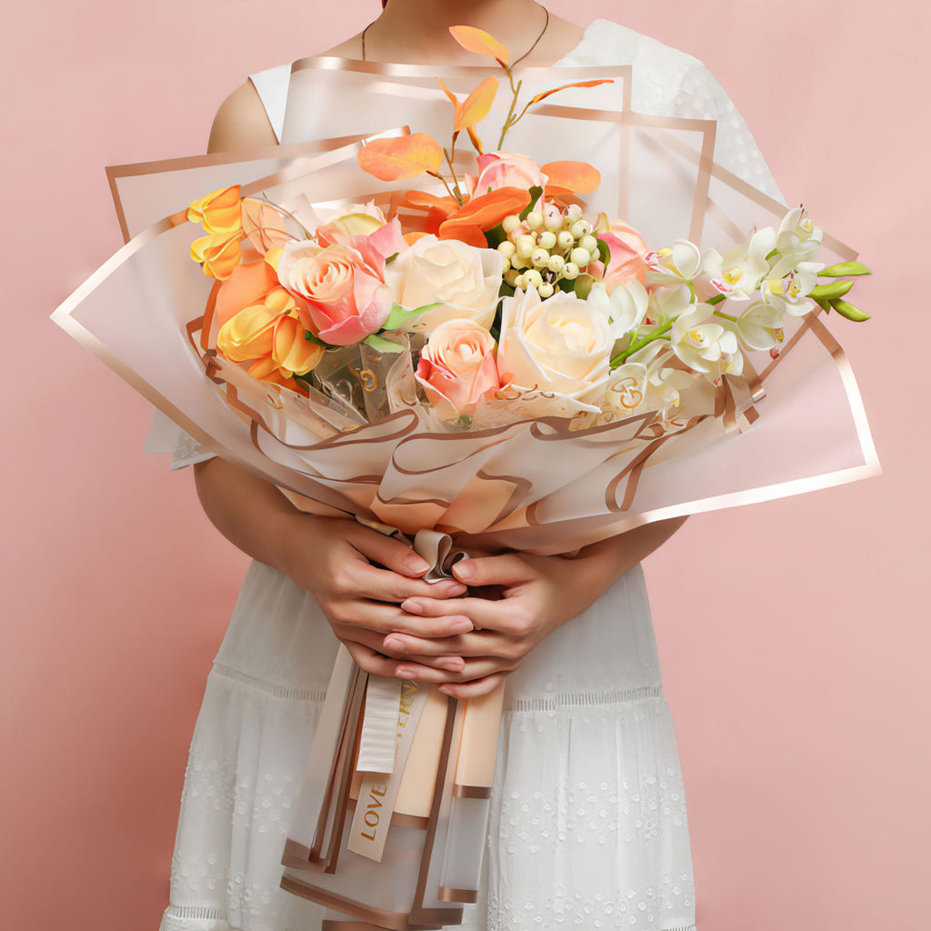 Luxe Dubble Edge  Bouquet & Gift Wrap