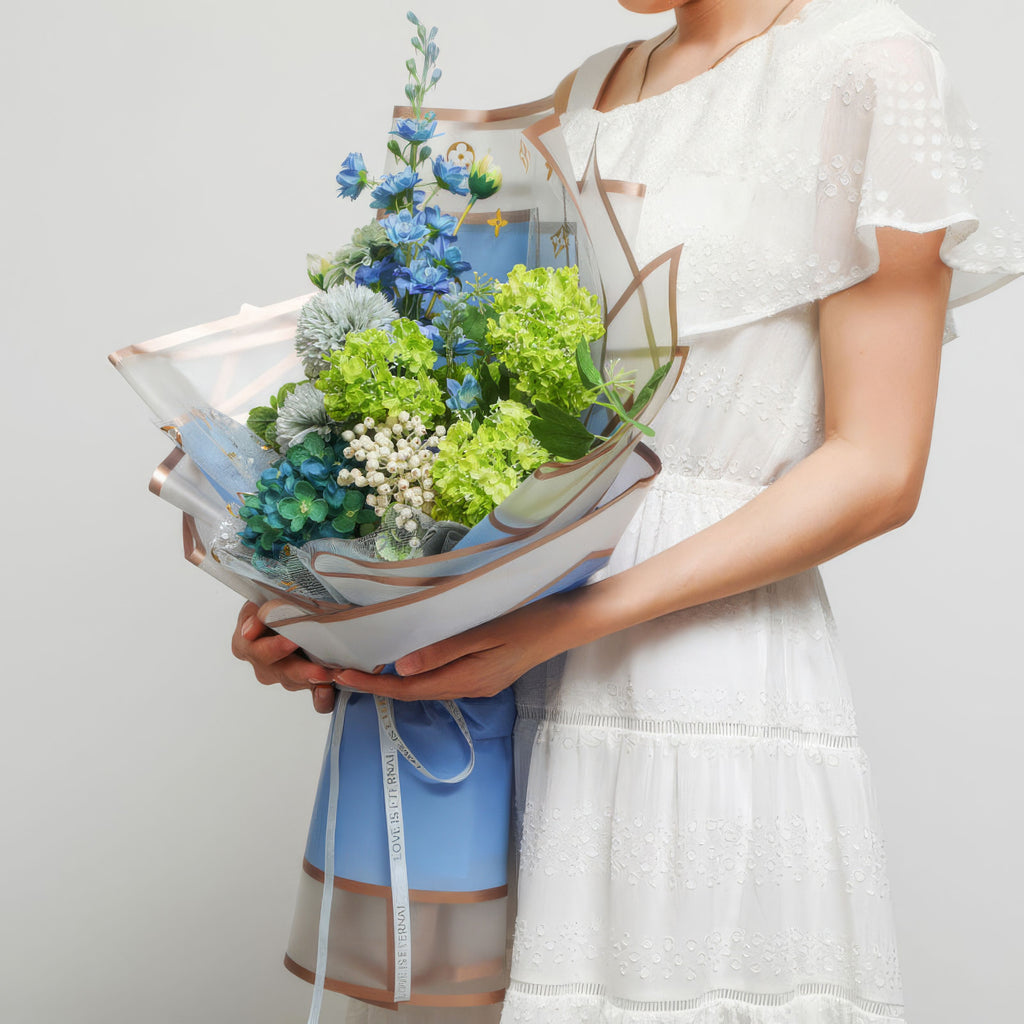 Luxe Dubble Edge  Bouquet & Gift Wrap