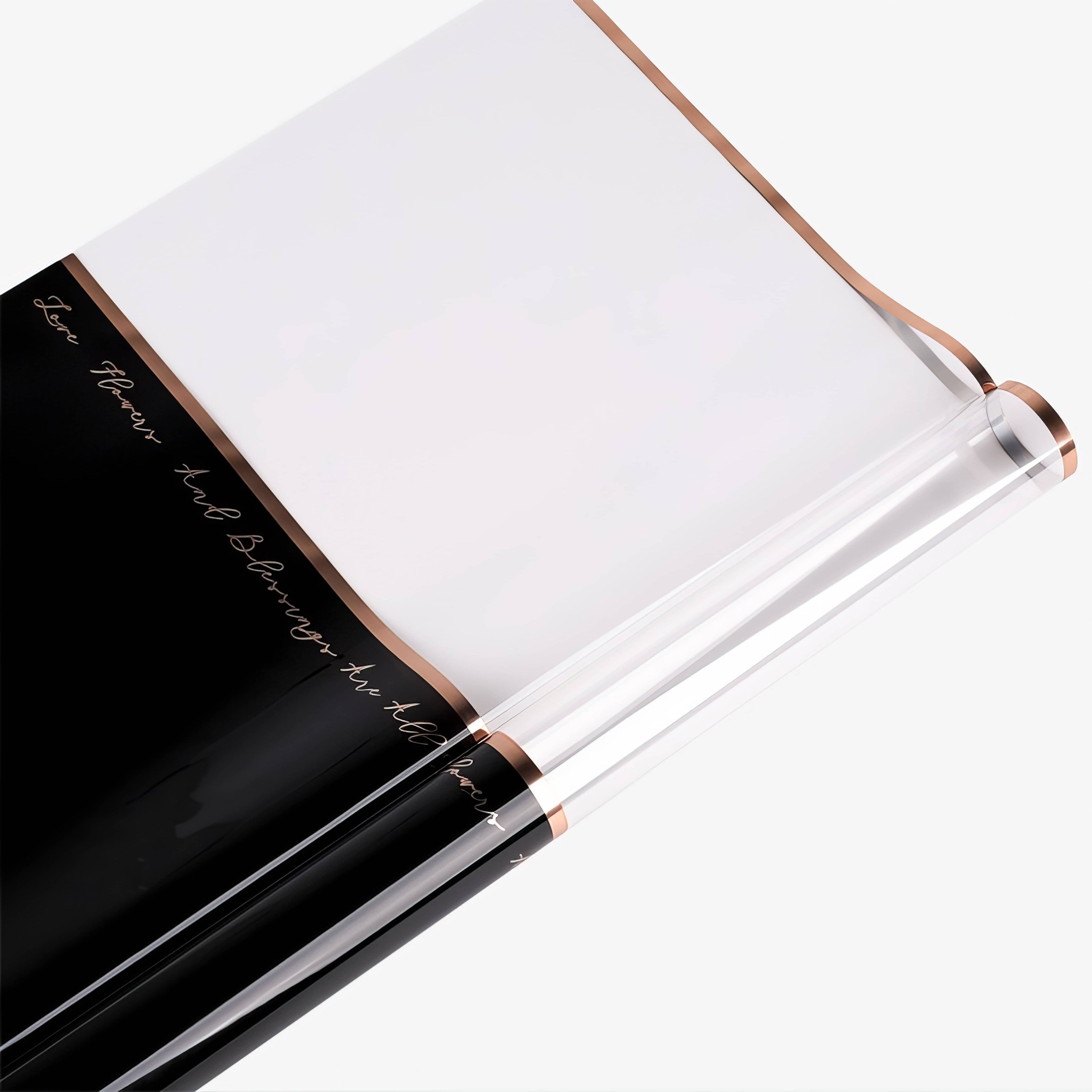 Love & Blessings Transparent Bouquet Wrap