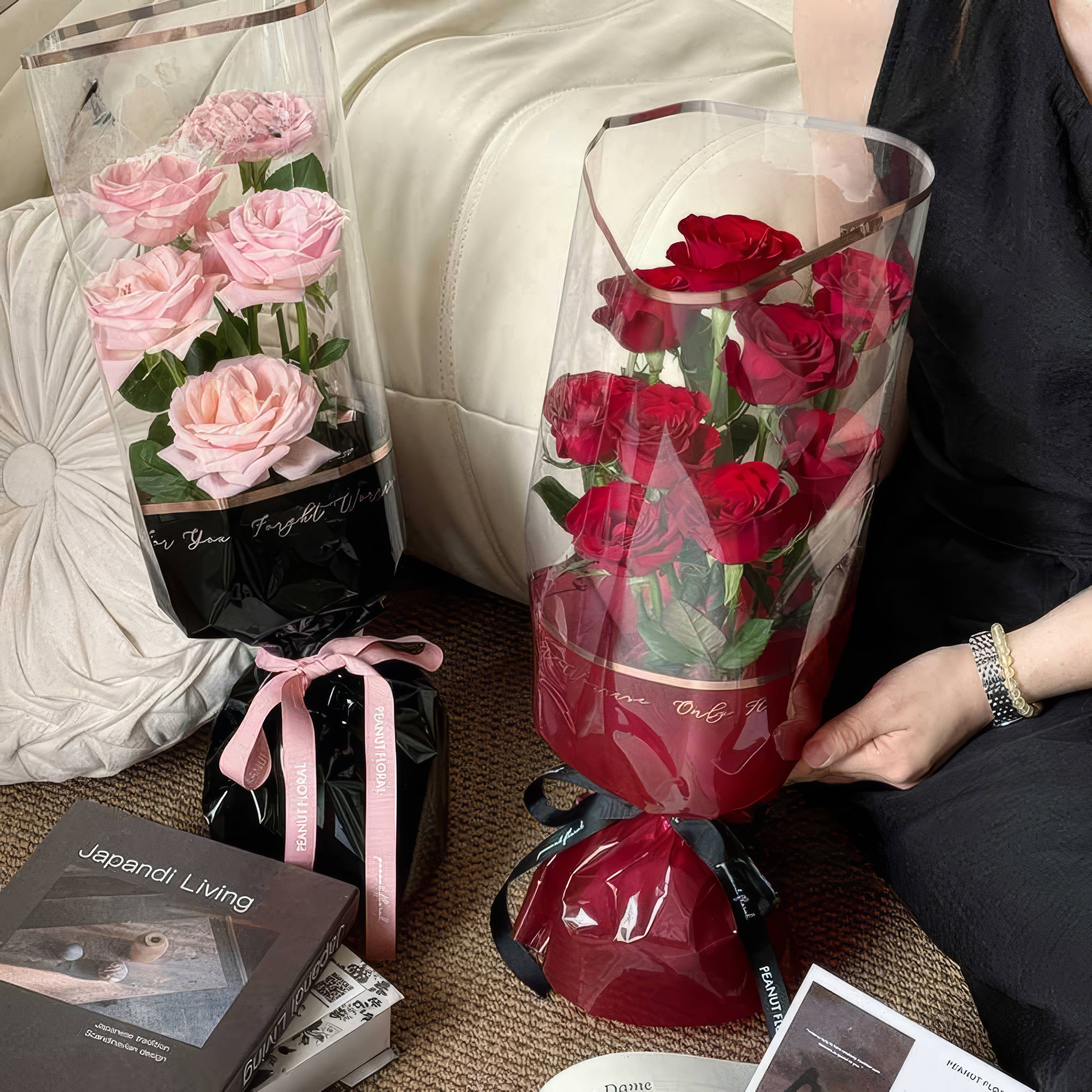 Love & Blessings Transparent Bouquet Wrap