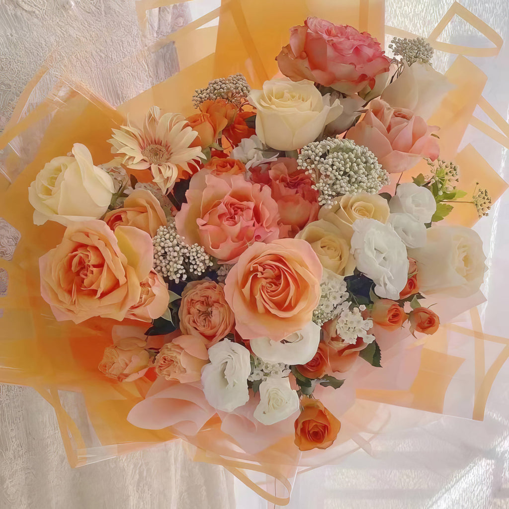 Sunveil Coloured Transparent Bouquet Wrap