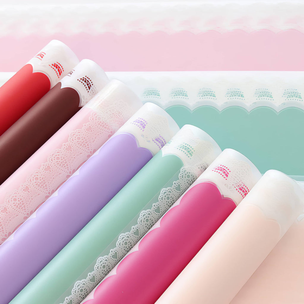 Lace Border Bouquet Wrapping Sheets