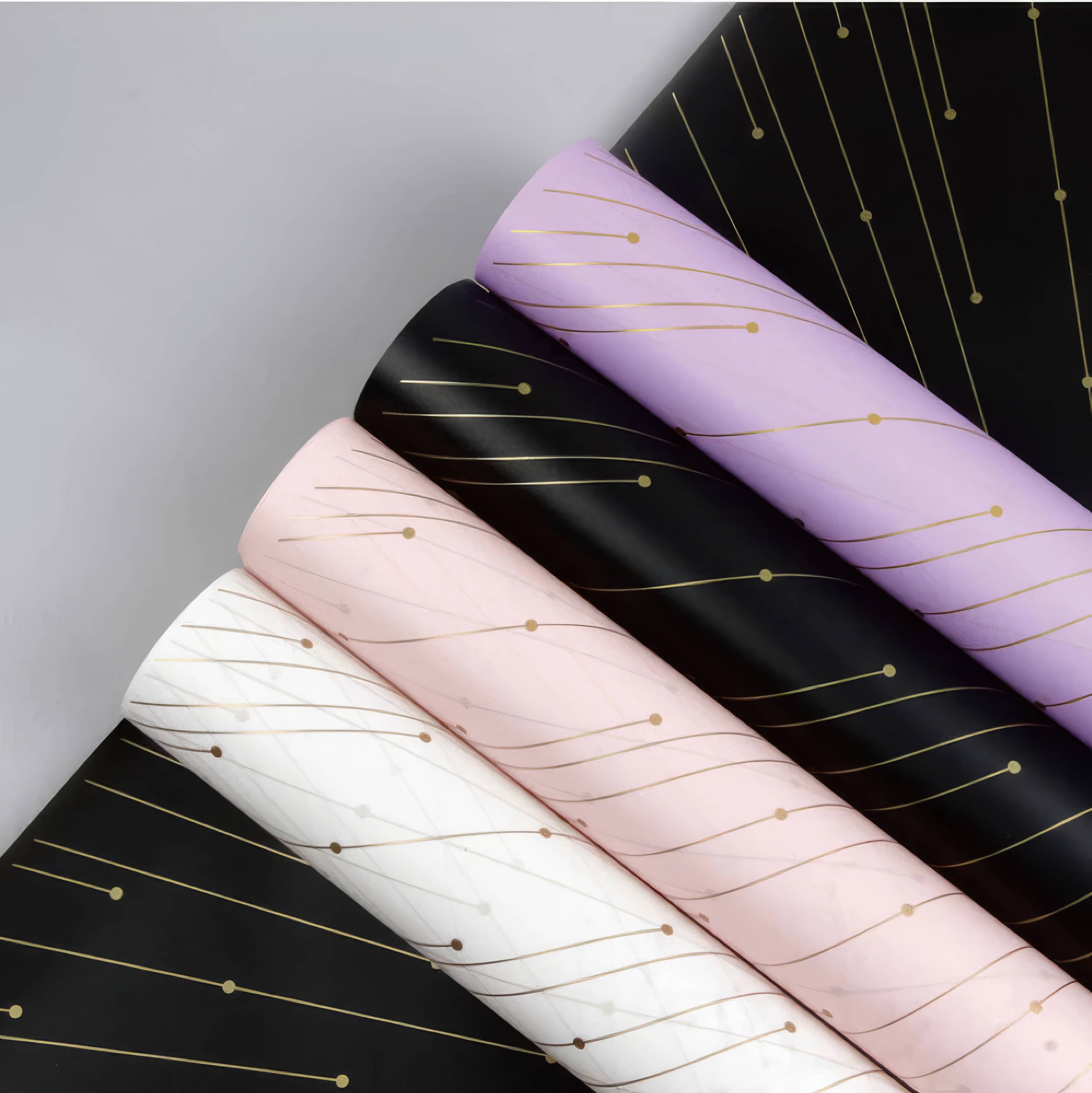 Golden Lines Of Destiny Bouquet &amp; Gift Wrap