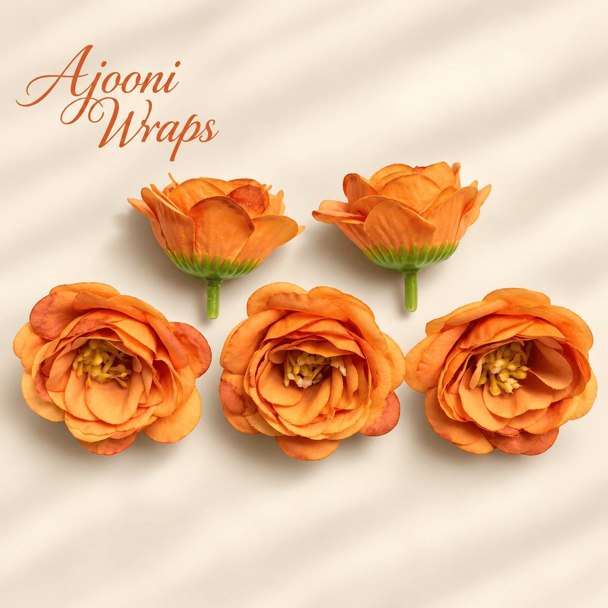 Premium Camellia Floral Head