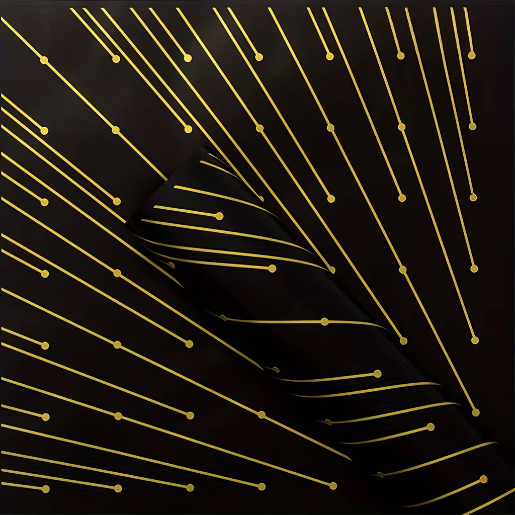 Golden Lines Of Destiny Bouquet &amp; Gift Wrap