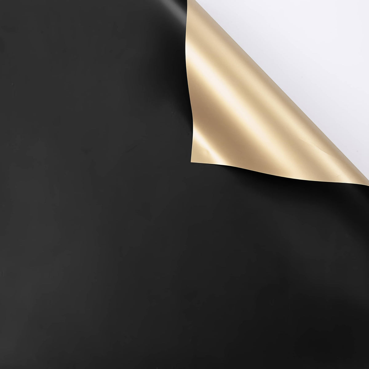 ✨ Luxury Double-Sided Golden Foil Bouquet Wrapping Sheet