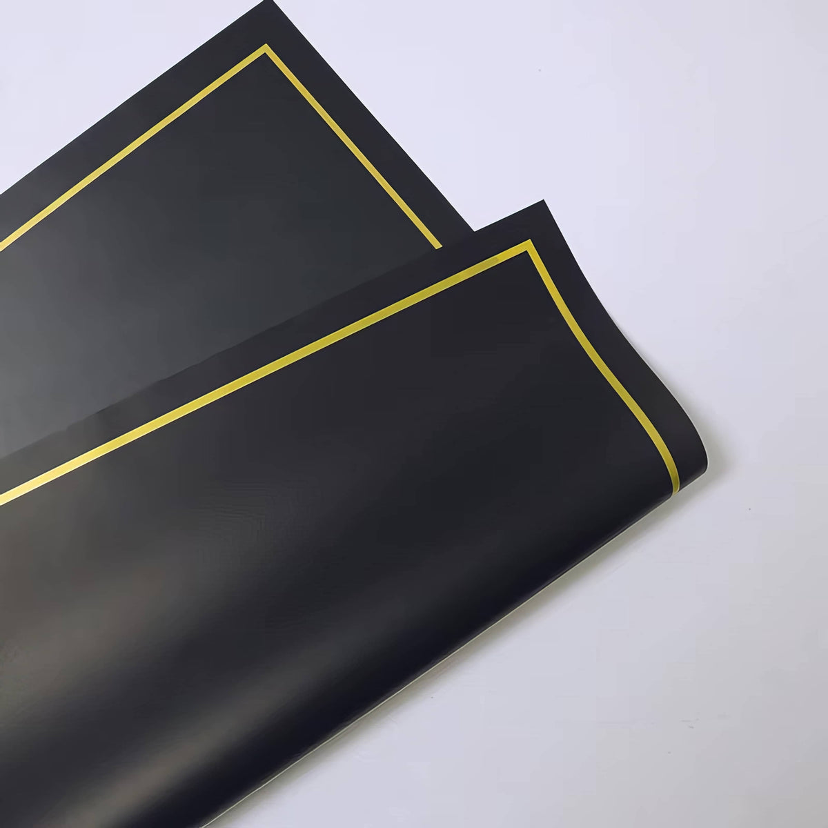 Elegant Gold Trim Wrapping Sheet ✨💛🎀