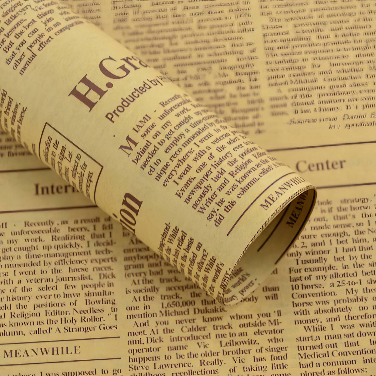News Romance Bouquet & Gift Wrap