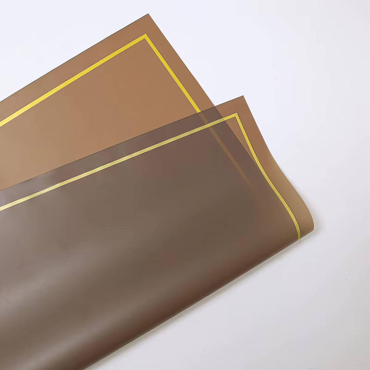 Elegant Gold Trim Wrapping Sheet ✨💛🎀