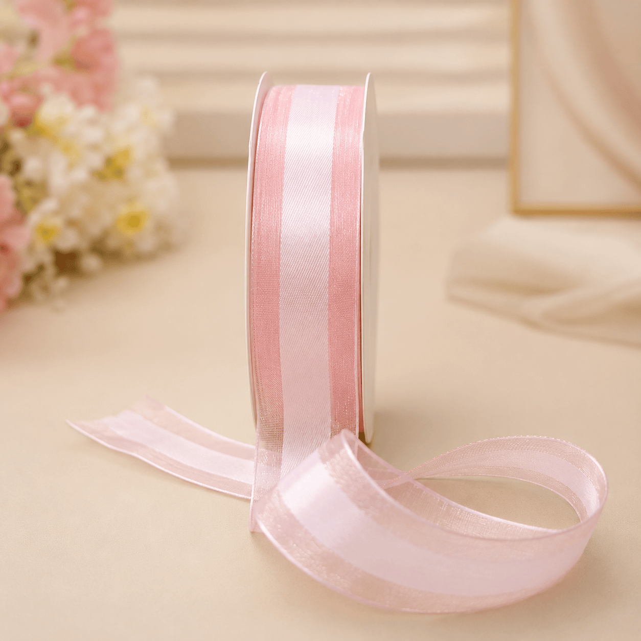 Luxury Organza Satin Ribbon | 1 Inch