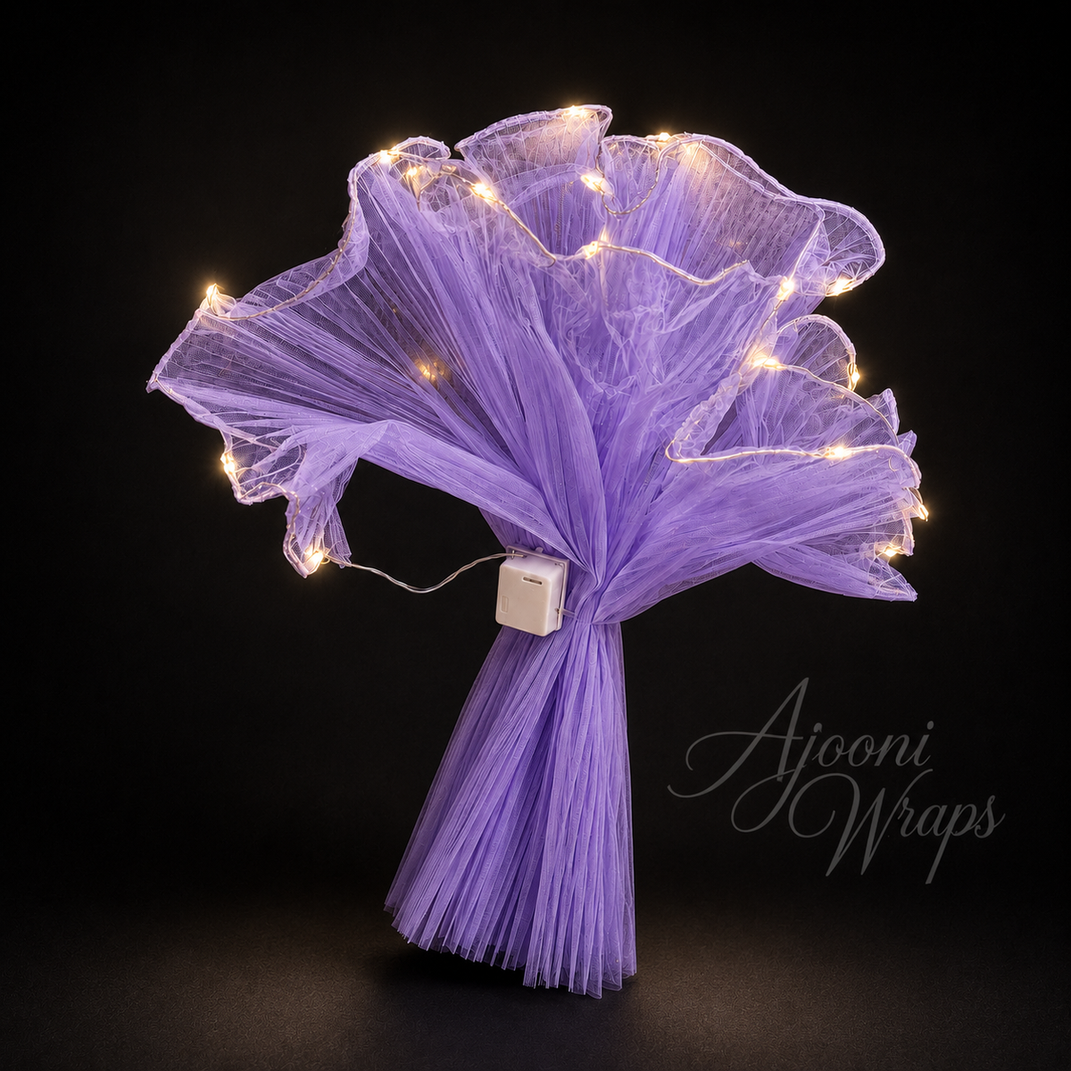 Starlight Net Ruffle Mesh 2-Meter