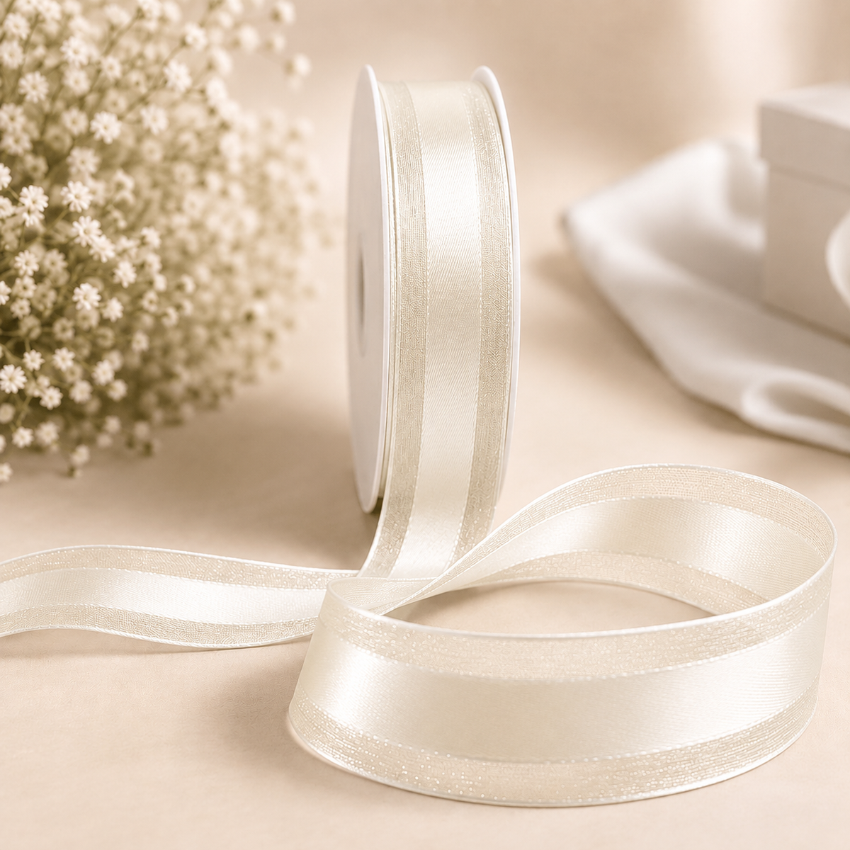 Luxury Organza Satin Ribbon | 1 Inch