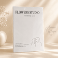 Love Story Bouquet Wrapping Sheets