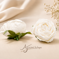 Luxury Fabric Rose Head