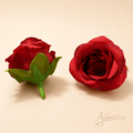 Classic Fabric Rose Head
