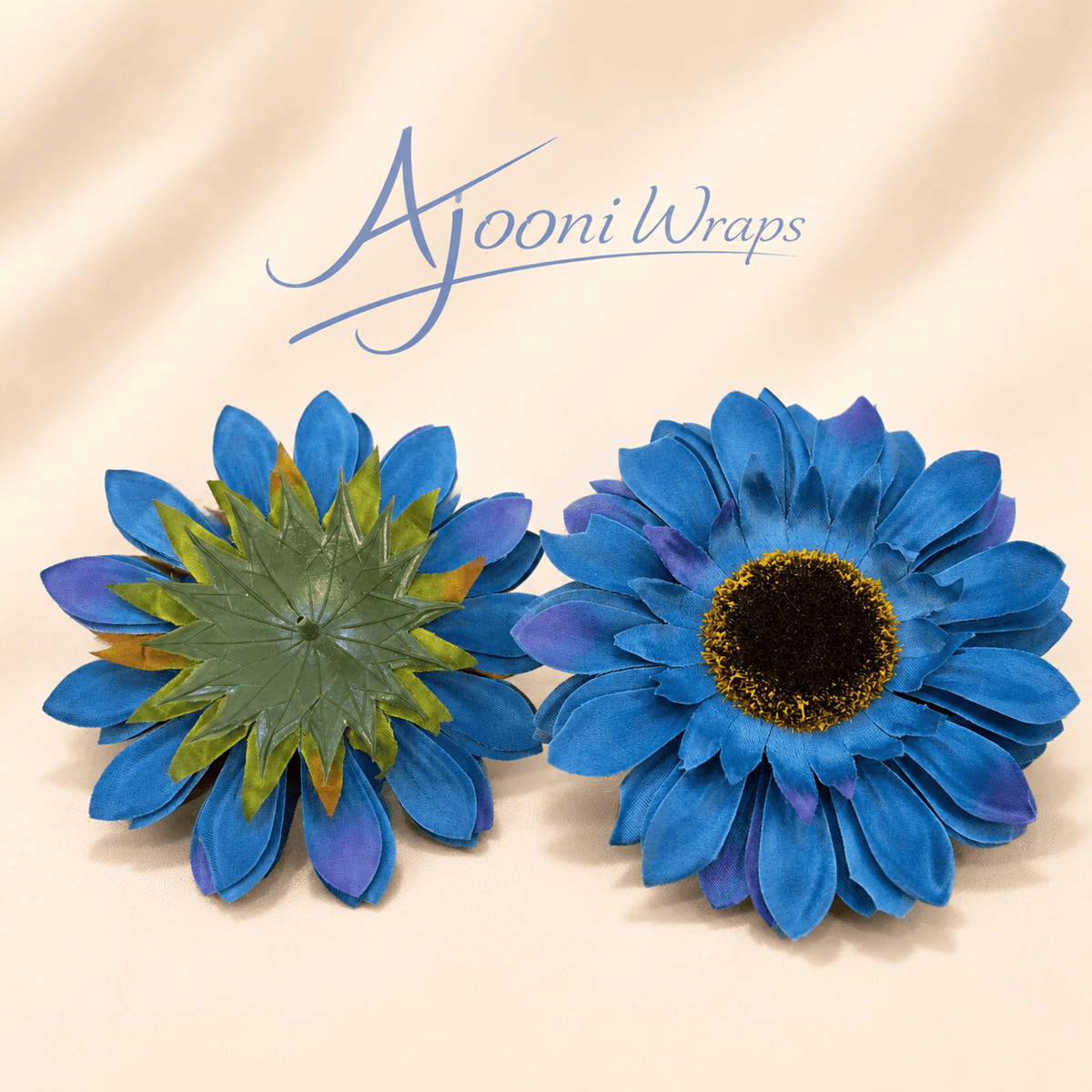 Royal Sapphire Sunflower Bouquet &amp; Gift Wrap ⭐