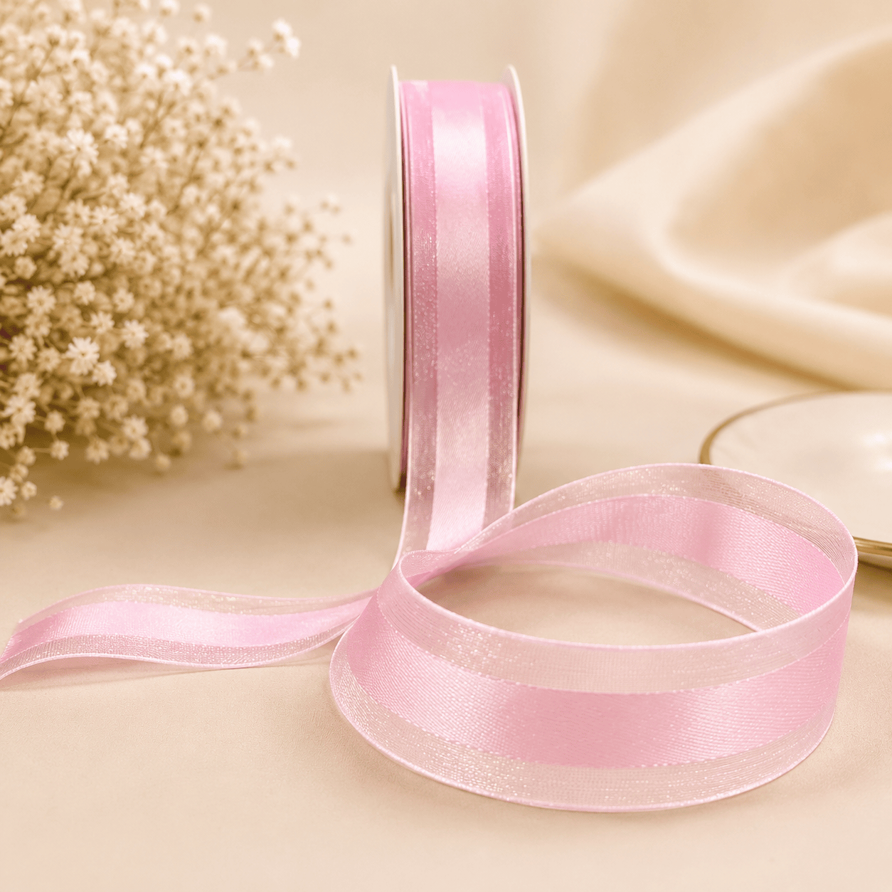 Luxury Organza Satin Ribbon | 1 Inch