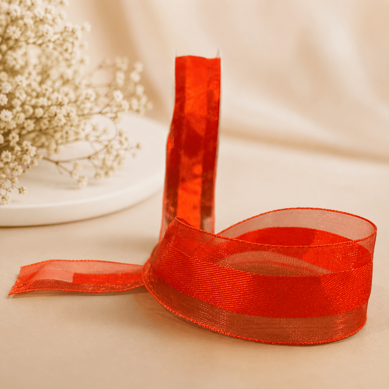 Luxury Organza Satin Ribbon | 1 Inch