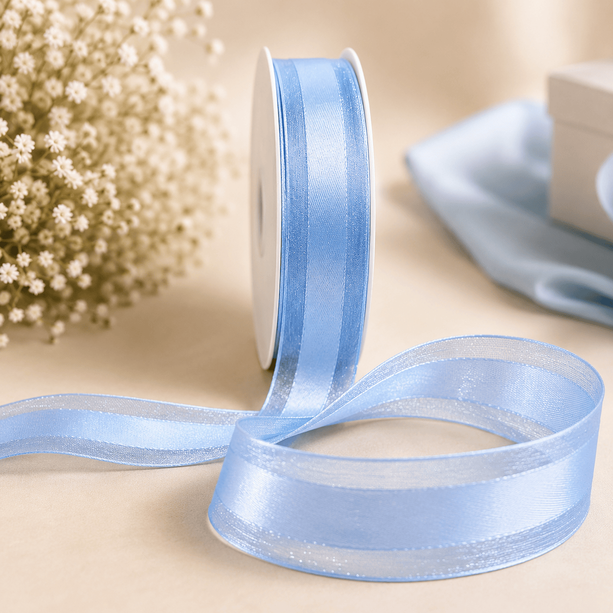 Luxury Organza Satin Ribbon | 1 Inch