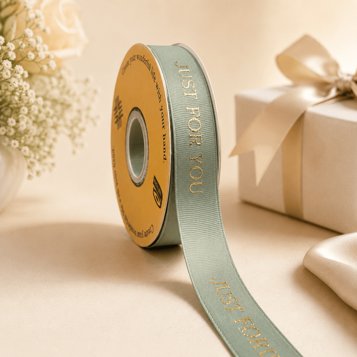 Luxury Just for You Grosgrain Ribbon | 1 Inch ⭐