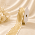 Pearl Edge Organza Ribbon | 2 Inch Width |10 Yards