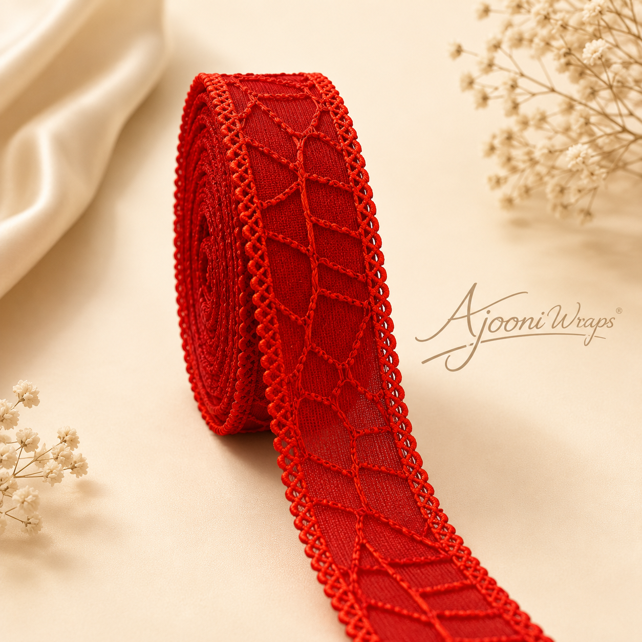 Nova Mesh Ribbon | 1 Inch | 10 Yards