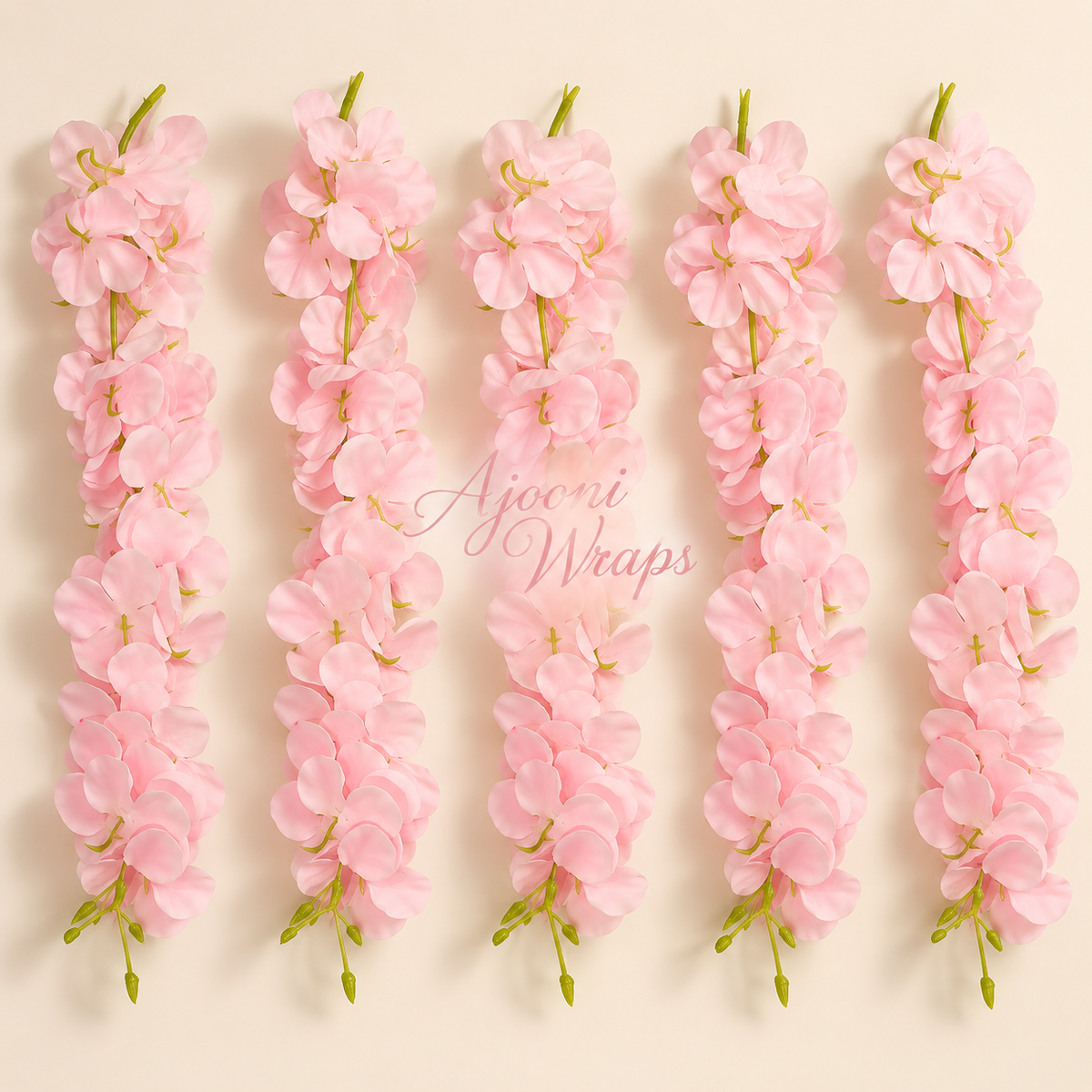 Premium Aqua Hydrangea Flower Garland