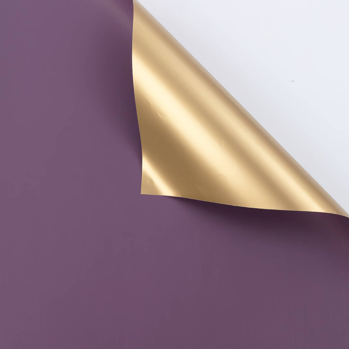 ✨ Luxury Double-Sided Golden Foil Bouquet Wrapping Sheet