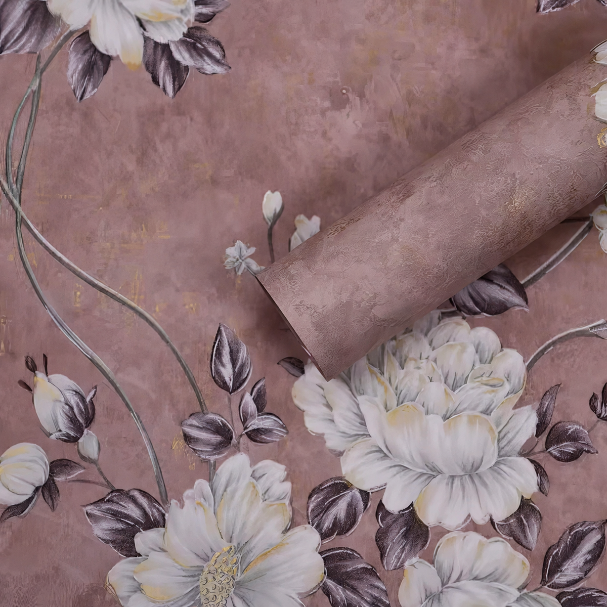 Luxury Enchanted Floral Bouquet &amp; Gift Wrapping Sheets 🌸✨