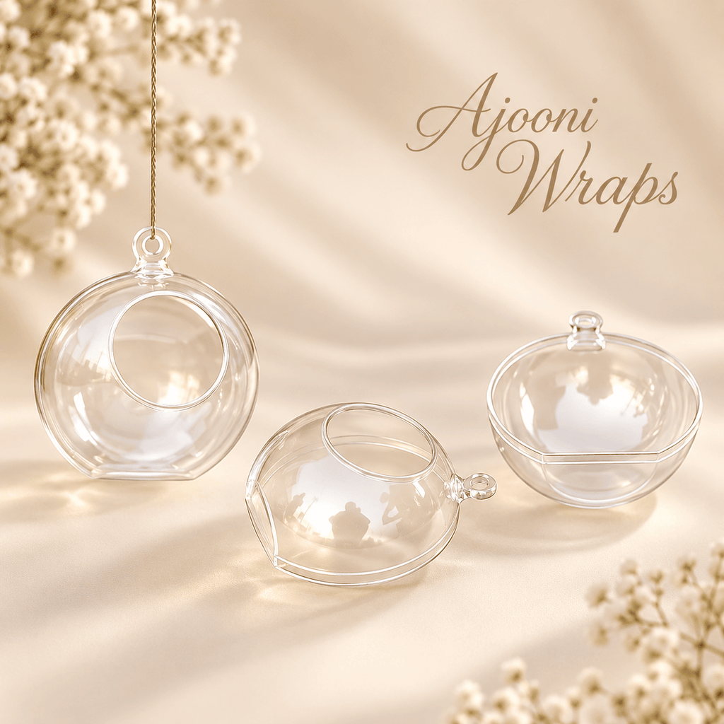 Premium Acrylic Ball – Ring &amp; Display Holder