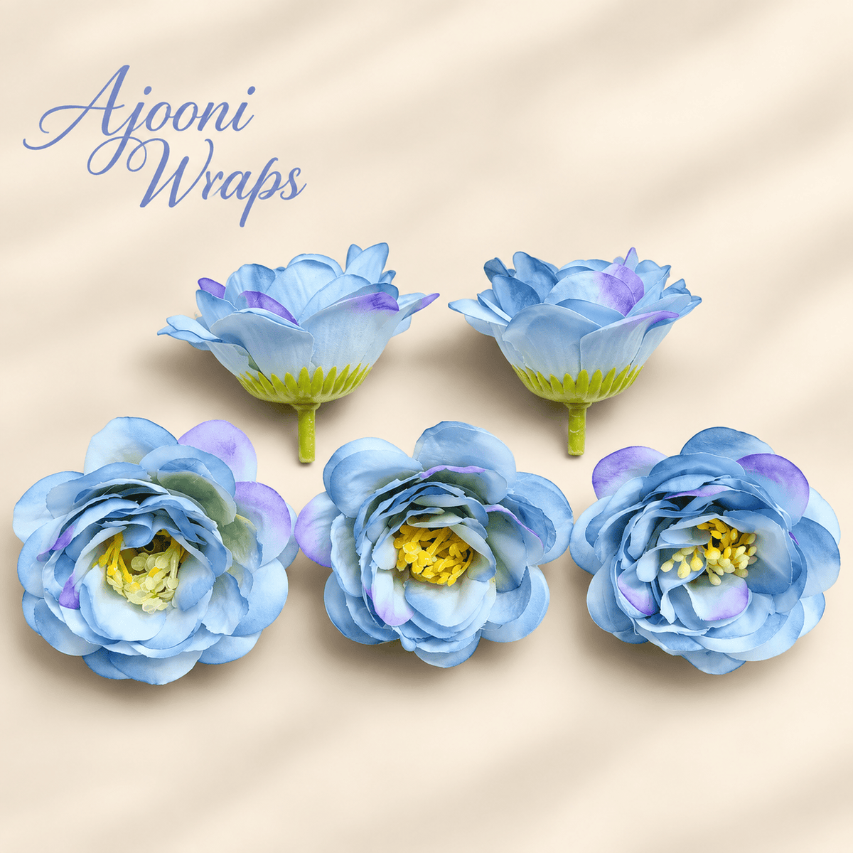 Premium Camellia Floral Head