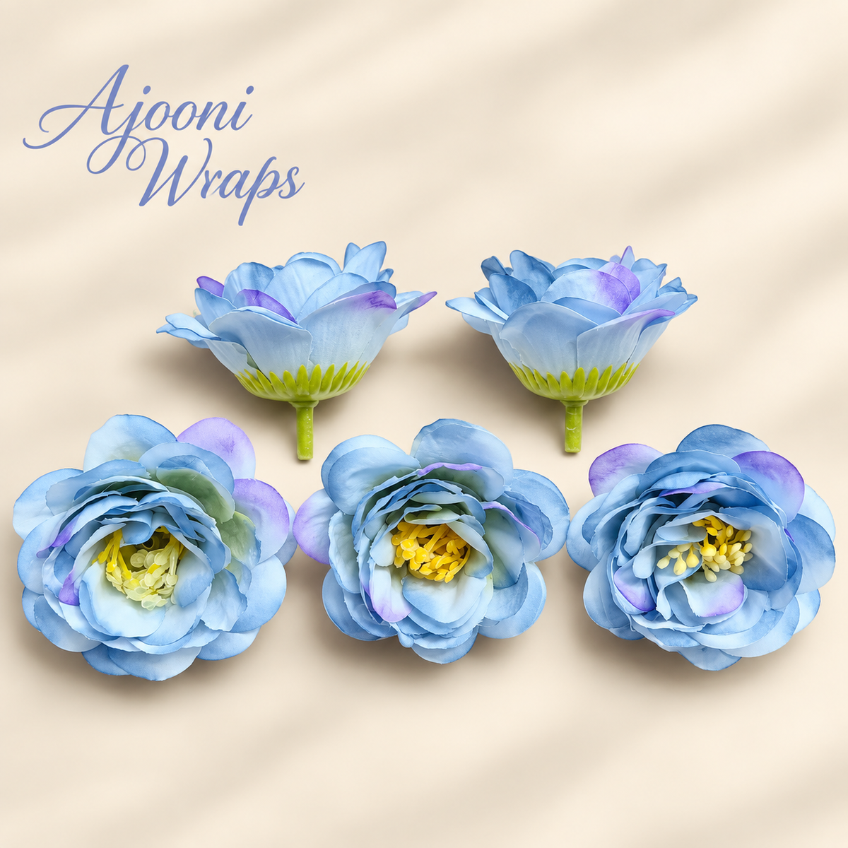 Premium Camellia Floral Head