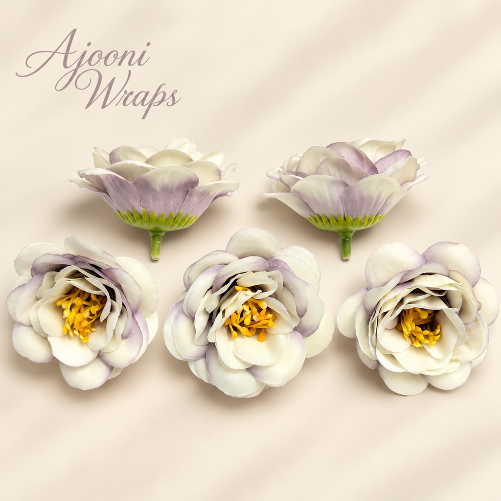 Premium Camellia Floral Head