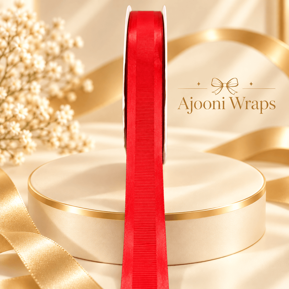 ✨ Luxury Grosgrain Satin Ribbon 1 Inch 🎀💖