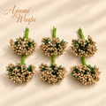 Premium Golden Pollen Floral Pick