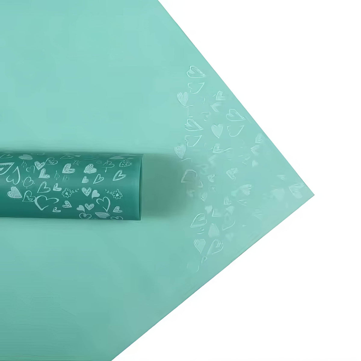✨ Luxury Hand-Drawn Heart Bouquet Wrap ✨