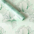 Premium Floral Sketch Bouquet Wrapping Sheets 🌸✨