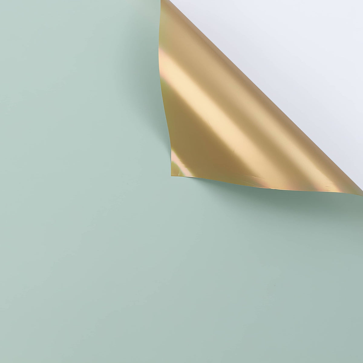 ✨ Luxury Double-Sided Golden Foil Bouquet Wrapping Sheet