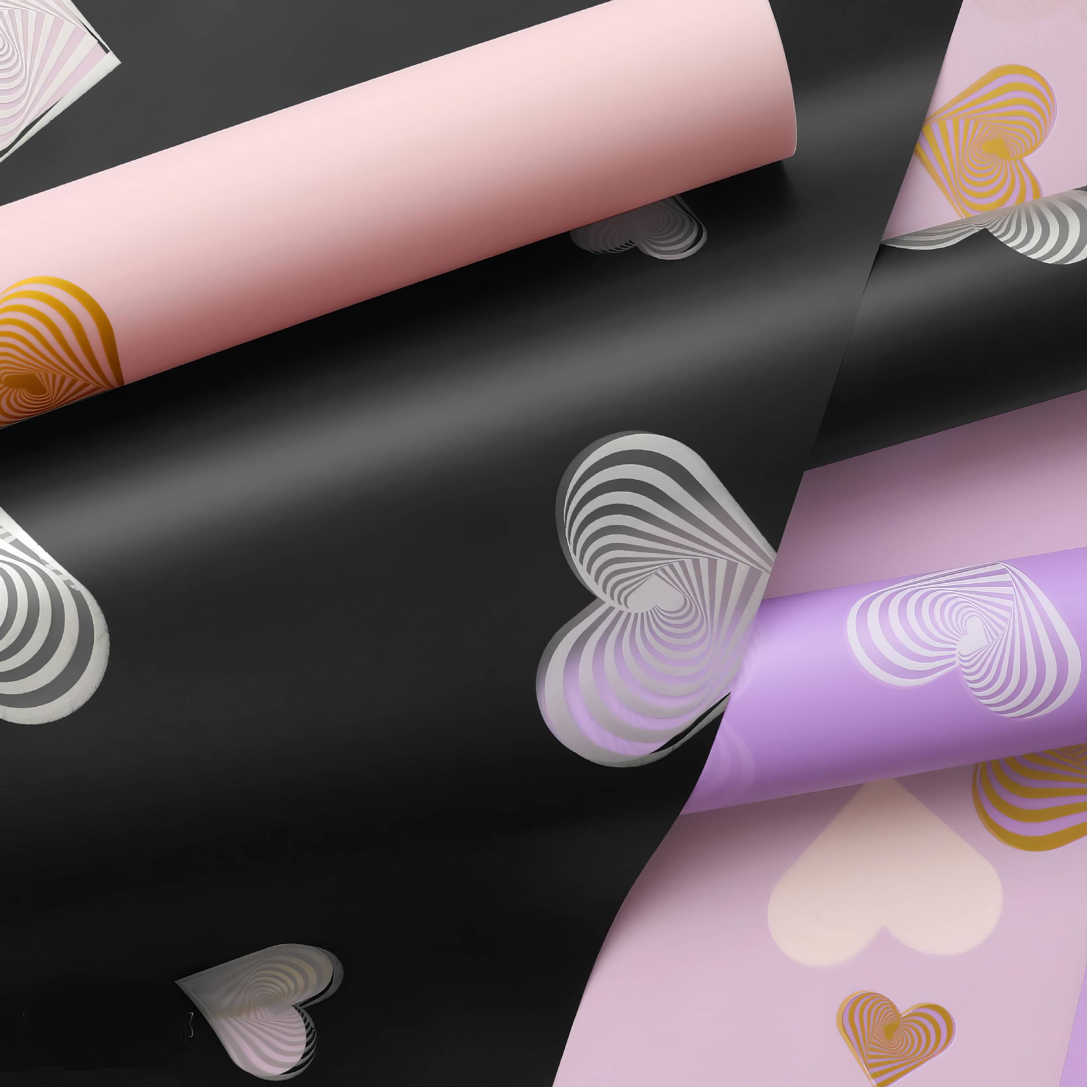 Hypnotic Hearts Bouquet & Gift Wrap