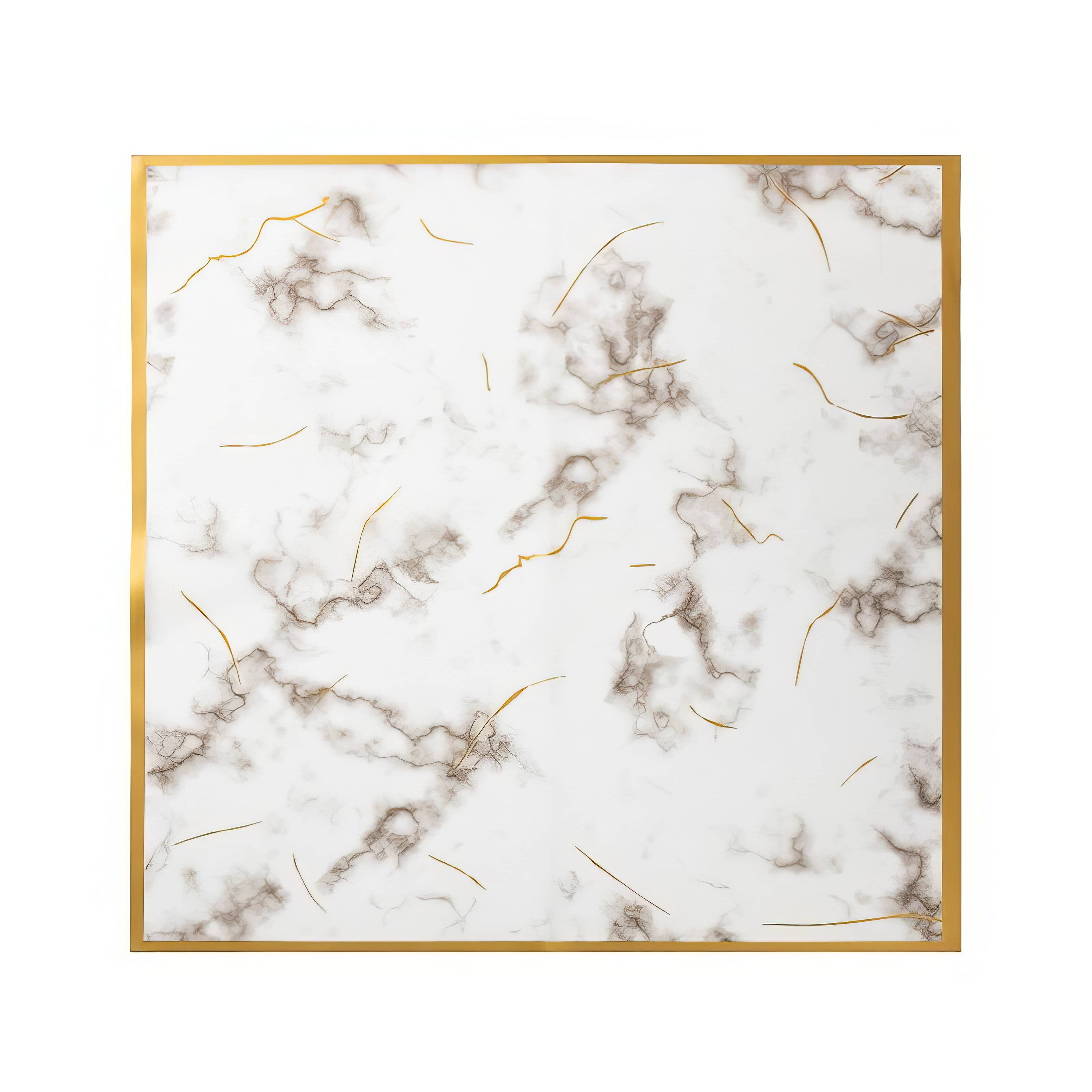 Marble Luxe Goldline Bouquet & Gift Wrap