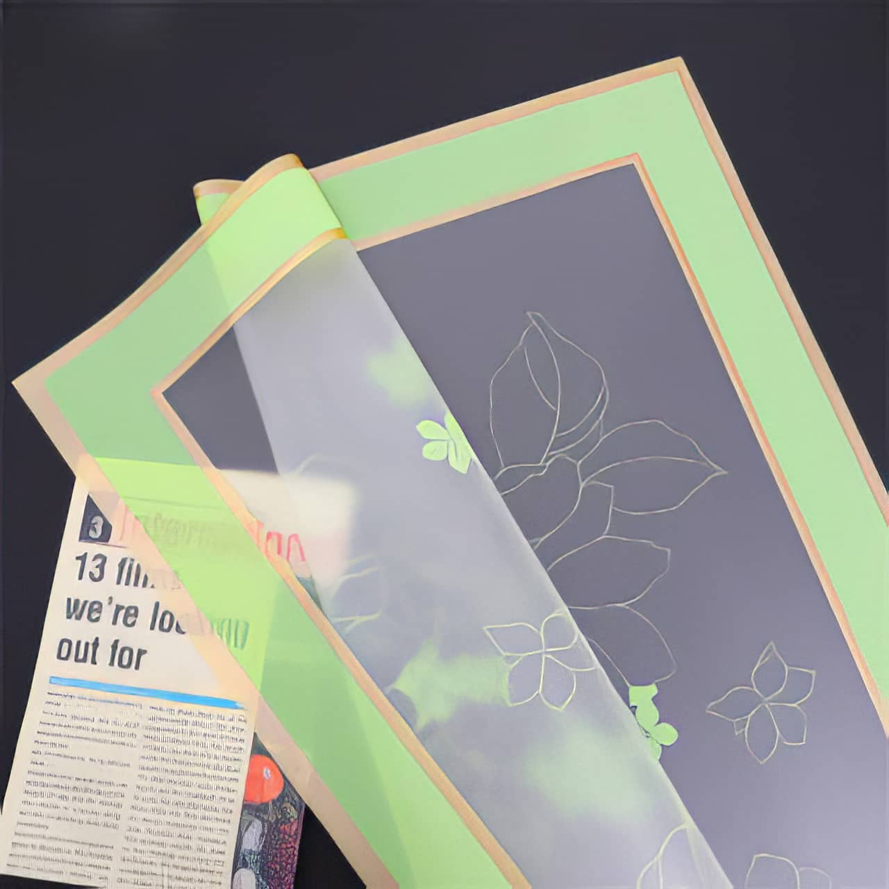 Floral Aura Gold Edition Bouquet &amp; Gift Wrap