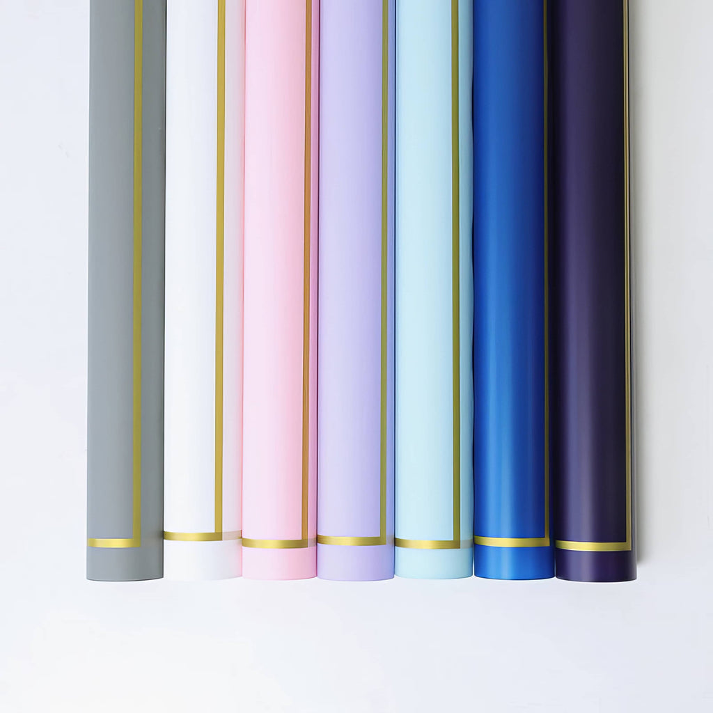 Elegant Gold Trim Wrapping Sheet ✨💛🎀