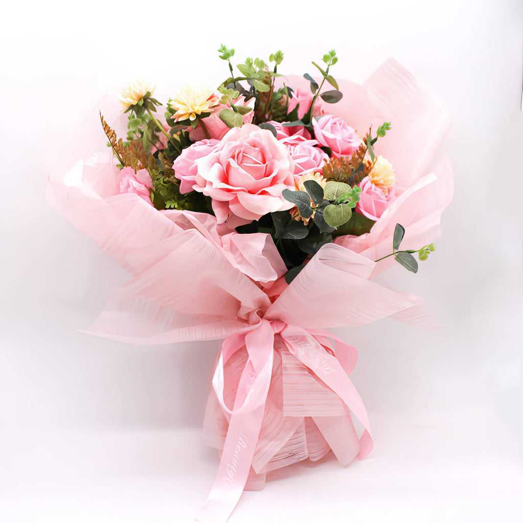 Premium Brushstroke Floral Wrapping Sheet 🎨💐✨