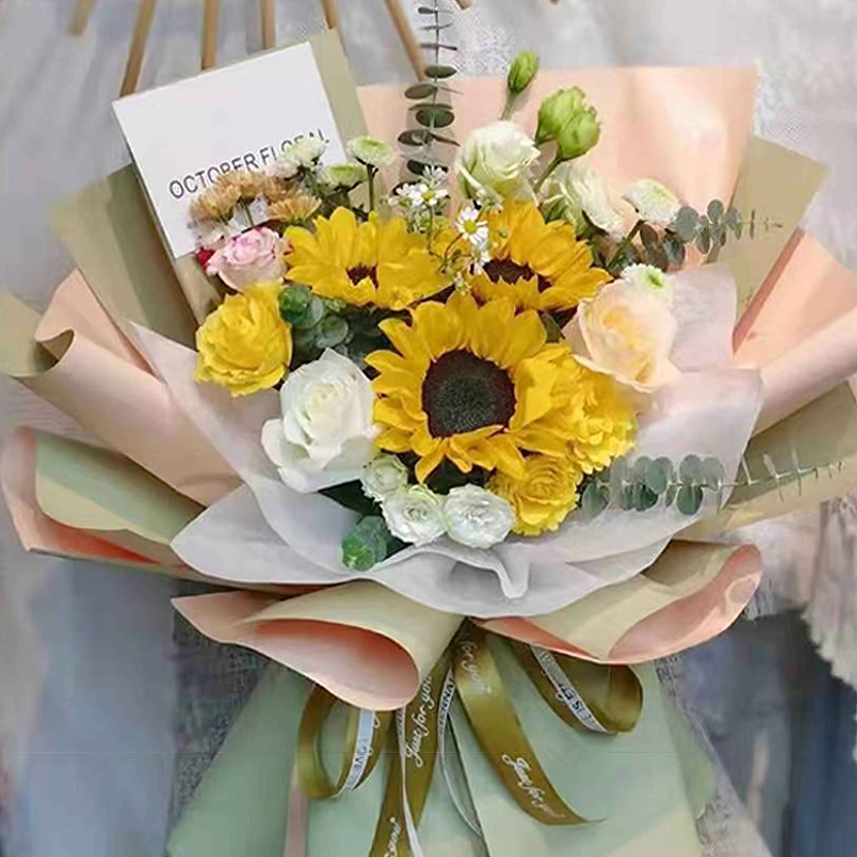 Elegant Pastel Matte Bouquet Wrapping Sheets 🌸✨