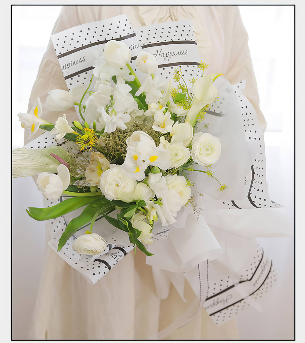 Eternal Happiness Bouquet & Gift Wrap