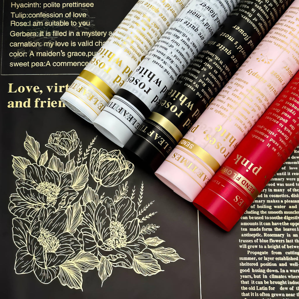 Botanical News Elegance Bouquet & Gift Wrap